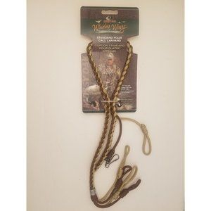 MOSSY OAK Whistling Wings Heavy Duty Standard Lanyard  Holds 4 animal calls🆕